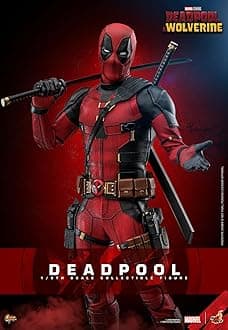 Hot Toys Marvel Comics Deadpool & Wolverine Deadpool 1/6 Scale 12" Collectible Figure