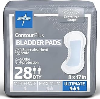 Capri Plus Bladder Control Pads ( LINER INCONTINENT CAPRI PLUS 8X17 ) 28 Each / Bag