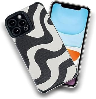 A rtistque Zebra Print Silicone Stylish Back Cover Case for iPhone 11 Pro Max | Shockproof TPU | Soft Flexible with Camera Protection | iPhone 11 Pro Max Back Cover- Black & White