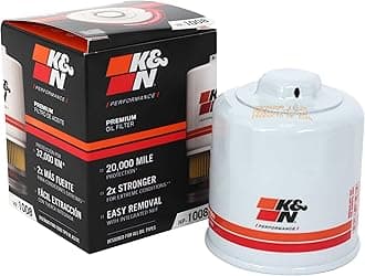 K&N Premium Oil Filter: Protects Your Engine: Compatible With Select Infiniti/Mazda/Nissan/Subaru Vehicle Models (See Product Description For Full List Of Vehicles), Hp-1008