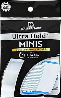 Walker Tape Ultra Hold Minis Adhesive Strips 72 Pack
