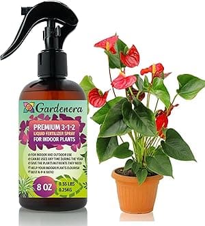 Gardenera Proffesional All-Purpose Spray Fertilizer Mist for Home Gardening - Ready-to-Use 3-1-2 Gentle Plant Food for Healthy Leaves & Growth
