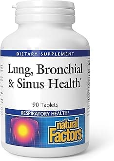 Lung, Bronchial & Sinus Health Tablets (90 Tabs, 48618)