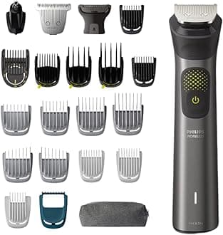 Multigroom, 20-Piece All-in-One Trimmer Set with Storage Pouch,