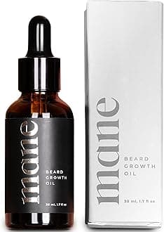 Beard Growth Oil for Men (30ml) Activate Hair Roots for Fuller & Thicker Beard, Mustache Grow Oil - Facial Hair Growth for Men