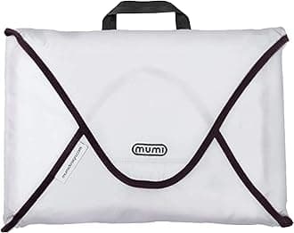 Garment Folder | Packing Folder for Travel | Keeps Clothes Wrinkle-Free | Includes Folding Guide | Available in 5 Colors | Folder Size: 14.5 x 10.5 inches (Gray) (Black)