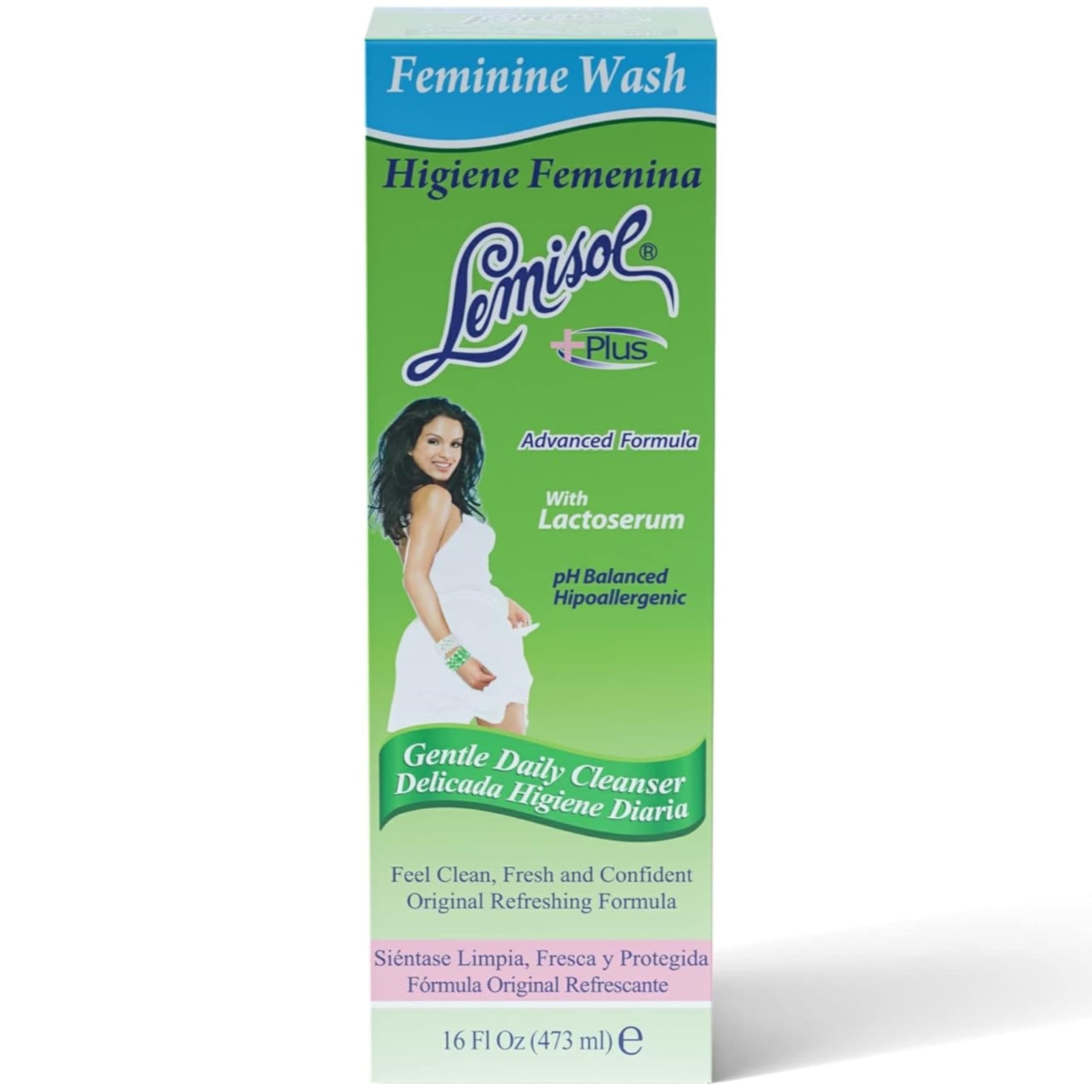 Lemisol Plus, Gentle Daily Cleanser, original refreshing formula - 16 oz(pack of 6)