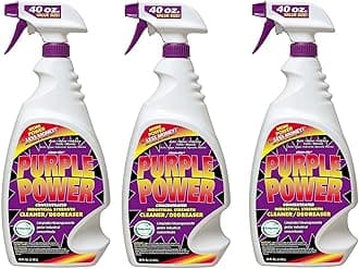 PURPLE POWER 4319Ps Industrial Strength Cleaner & Degreaser - 40 Oz - 3 Pack 40 Ounces (Pack 3)