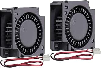 GDSTIME 2Pack 30mm x 30mm x 10mm 12V Mini Brushless Cooling Blower Fan Dual Ball Bearing