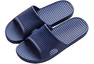 APIKABathroom Shower Anti-slip Lightweight Slipper for Men and Women, Navy Blue, 42/43 EU