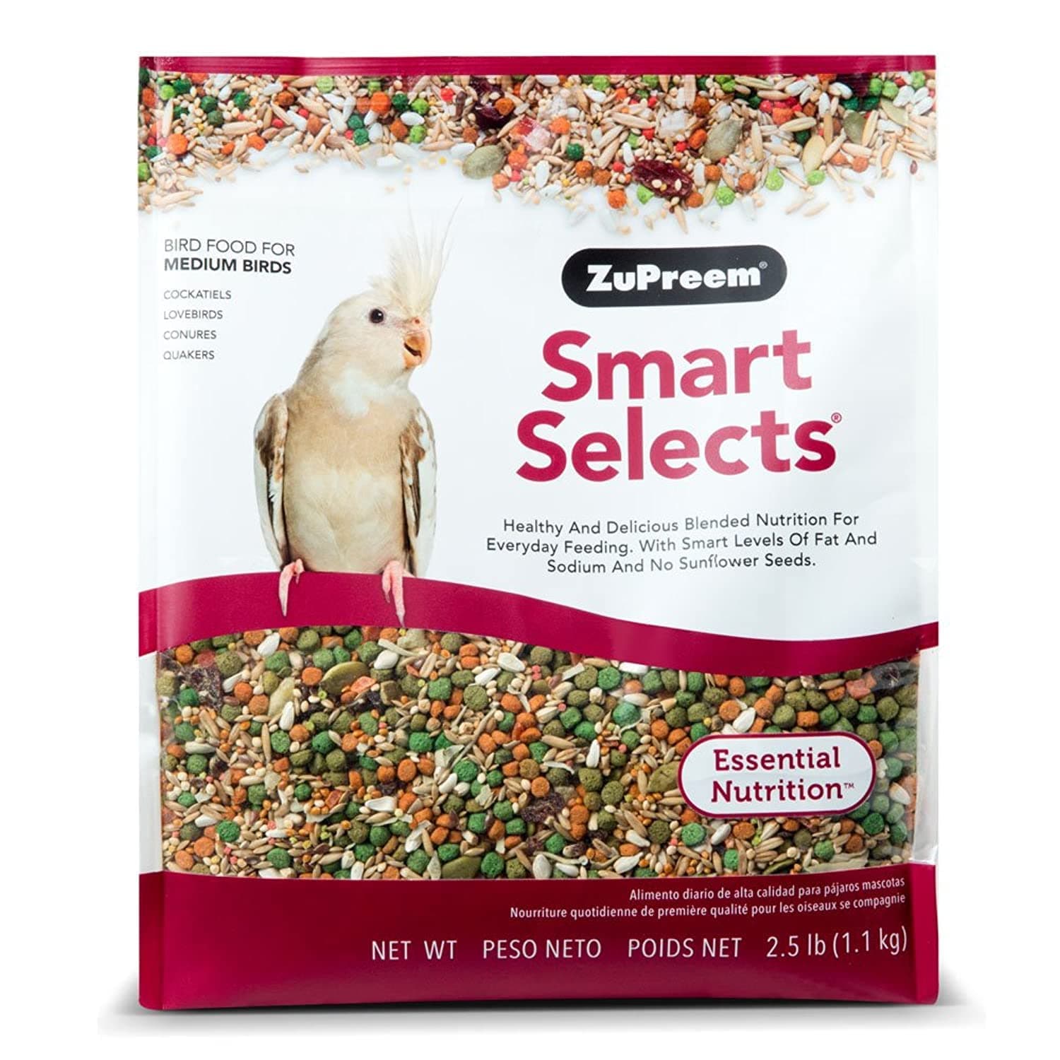 Smart Selects Cockatiels 2.5lb