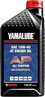 Yamaha Yamalube 10W-40 Motorsports AP Engine Oil- 1 Quart, #LUB-10W40-AP-12