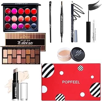 HolzsammlungMakeup Kit for Women Full Kit, All in One Makeup Gift Set for Girls Teenagers Beginners, Cosmetic Make up Set with Lipgloss Eyeshadow Palette Brush Concealer Mascara Eyeliner Pencil #2
