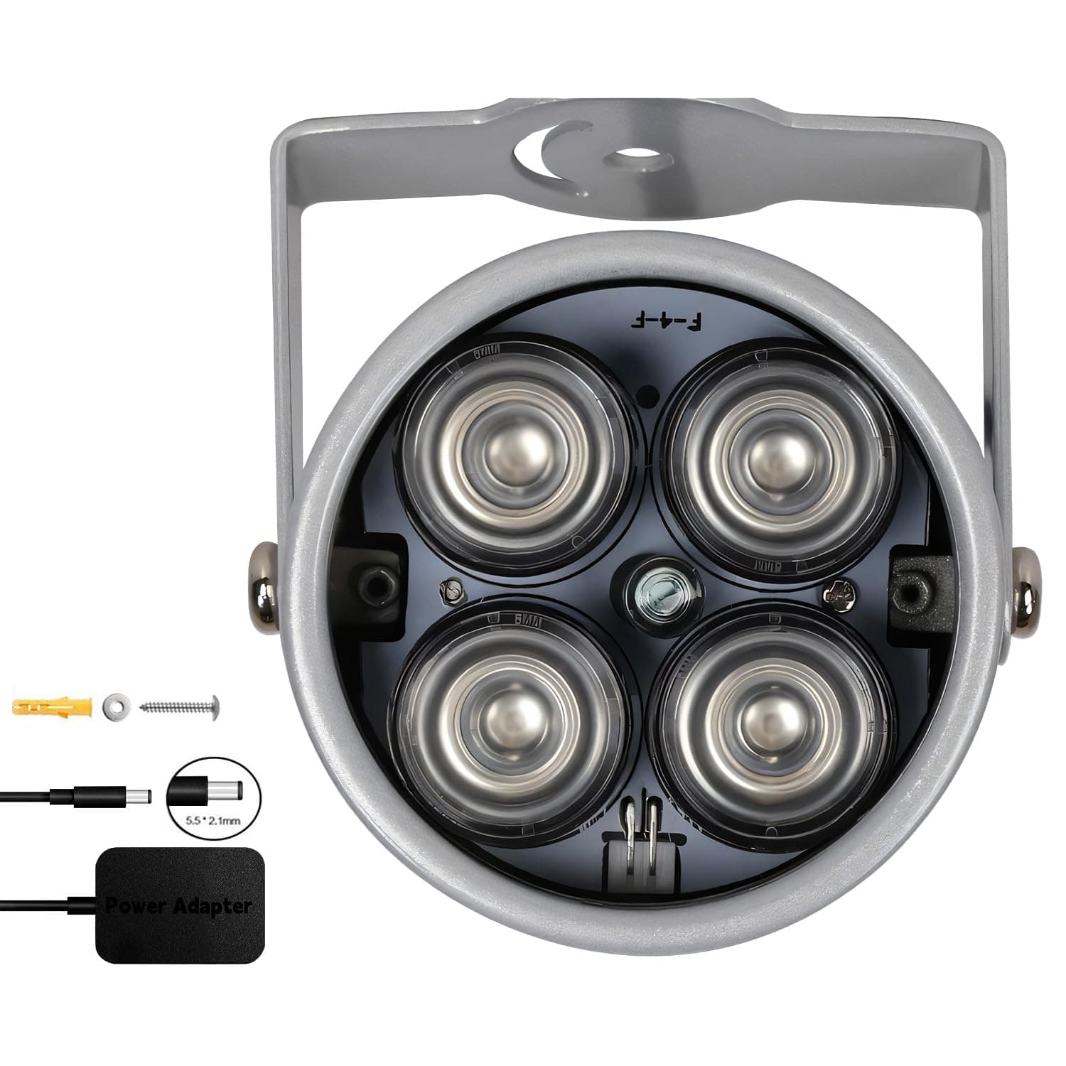 JC Infrared Illuminator 4 Led High Power LED IR Array Illuminator IR Lamp Wide Angle for Night Vision CCTV and IP Camera