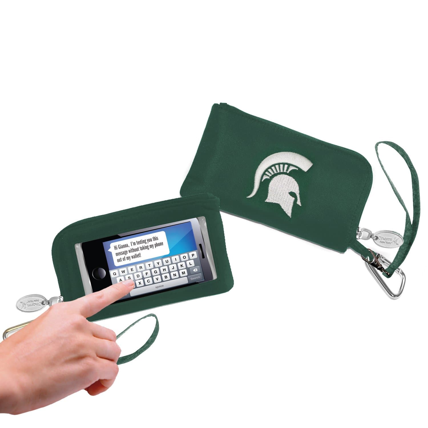 Charm14 NCAA Womens Cell Phone Wallet