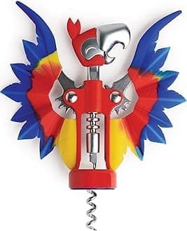 Pinot Wine Bottle Opener - Parrot Wine Opener - Wing Corkscrews for Wine Gifts, Corkscrews for Wine Bottles - Wine Opener Manual, Cool Gadgets with Wings, Bar Accessories, Corkscrew Win