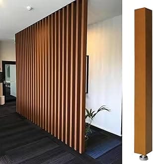 Room Divider Modern DIY Room Divider for Privacy Screen/Doorway/Studio Apartment, Square Wall Partition Floor to Ceiling Design, Easy to Install & Remove (Color : 1pc Height, Size : 200cm/78.7in/6