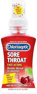 Chloraseptic Sore Throat Spray, Cherry Flavor, 6 fl oz