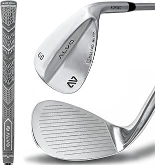Premium Full Face Golf Wedges, Golf Wedge Set and Singles, 3 Wedges 52/56/60/70 Degree,Lob,Gap,Sand Golf Club for Men, Premium Grip, Right Hand, max Spin