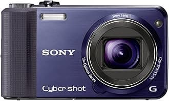 Sony Cyber-Shot DSC-HX7V 16.2 MP Exmor R CMOS Digital Still Camera with 10x Wide-Angle Optical Zoom G Lens, 3D Sweep Panorama, and Full 1080/60i HD Video (Blue)