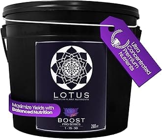 Boost Pro Series Bloom Booster and Yield Enhancer, Boost Any Plant Feeding Recipe for Turbo-Charged Flower Density/Oil Production, Amino Nitrogen Formula for Soil, Hydroponics and Coco Coir - 288 oz