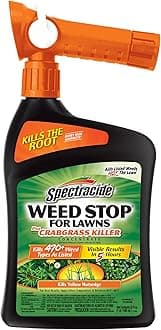 Weed Stop For Lawns Plus Crabgrass Killer Concentrate, Kills Crabgrass On Lawn, 32 fl Ounce (RTS QuickFlip Spray)