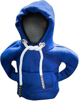 Car Shift Knob Hoodie,Gear Shift Hoodie,Funny Sweater Hoodie for Gearshift,Automotive Interior Accessories（Blue）.