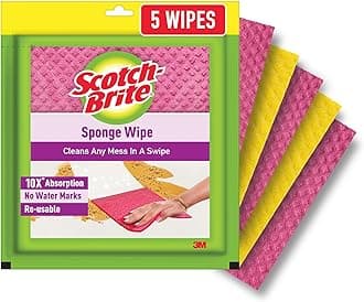 Scotchbrite Sponge Wipe 5 Pcs
