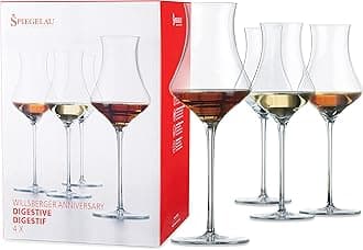 Spiegelau 1416176 Willsberger 6.5 oz Digestive Glass (Set of 4), Crystal, Clear