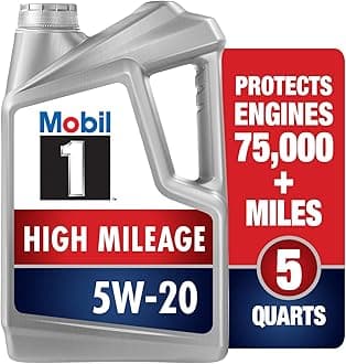 1 (120768) High Mileage 5W-20 Motor Oil - 5 Quart