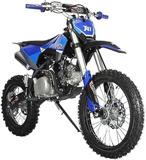 X-PRO X17 125cc Automatic Transmission Dirt Bike with Electric Start, Big 17"/14" Tires!