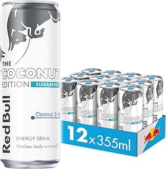 Energy Drink Sugar Free Coconut Edition Coconut and Berry 355ml x12