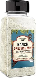 Ranch Dressing Mix, 12 oz, Dips & Dressings, Powder Mix, Seasoning Blend