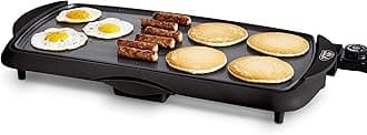 GreenLife CC005857-003 Griddle, PFAS-Free Healthy Ceramic Nonstick, Black