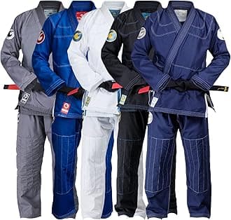 Aeroweave Jiu Jitsu Gi - Ultra Lightweight BJJ Gi - Preshrunk Brazilian Jiu Jitsu Uniform for Men