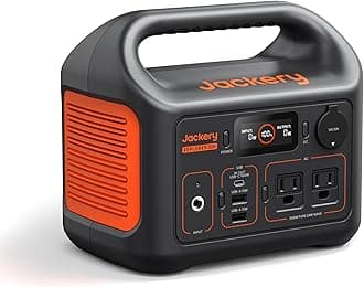 Jackery Portable Power Station Explorer 300, 292Wh Backup LiFePO4 Battery, Solar Generator for Outdoors Camping Travel Hunting Blackout (Solar Panel Optional)