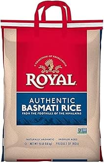 Naturally Aged Authentic Long Grain Indian White Rice, 15 lb