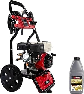 – Petrol Pressure Washer - 208cc Engine - 3100 PSI + OILS