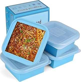 2-Cup Silicone Freezer Tray with Lid