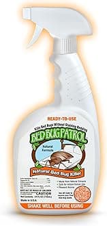 Bed Bug Patrol Natural, Non-Toxic, Family and Pet Safe Bed Bug Killer- 24oz