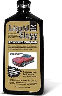 Liquid Glass Ultimate Auto Polish/Finish, Endorsed and Sold by Professionals The World Over - 16 Fluid Ounces.