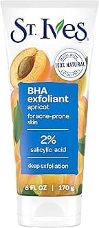 St. Ives Acne Control Face Scrub Deeply Exfoliates and Prevents Acne for Smooth, Glowing Skin Apricot Made with Oil-Free Salicylic Acid Acne Medication, Made with 100% Natural Exfoliants 6 oz