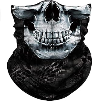 Obacle Neck Gaiter Face Mask Bandana for Dust Wind Sun Protection for Men Women