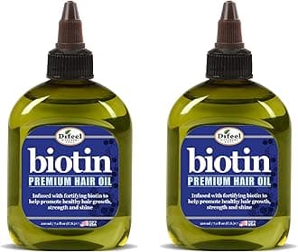 Difeel Premium Biotin Hair Oil 7.1 oz. (Pack of 2)