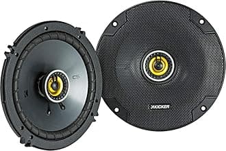 KICKER Pair 46CSC654 CSC65 6.5" 6-1/2" 600 Watt 4-Ohm Car Audio Coaxial Speakers