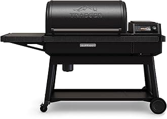 Traeger Ironwood XL Wood Pellet Smoker Grill, 924 Sq In Cooking Area, WiFIRE Smart Temperature Control, Up to 500 Degrees, Super Smoke Mode, 6 in 1 Outdoor BBQ Electric Smoker and Grill