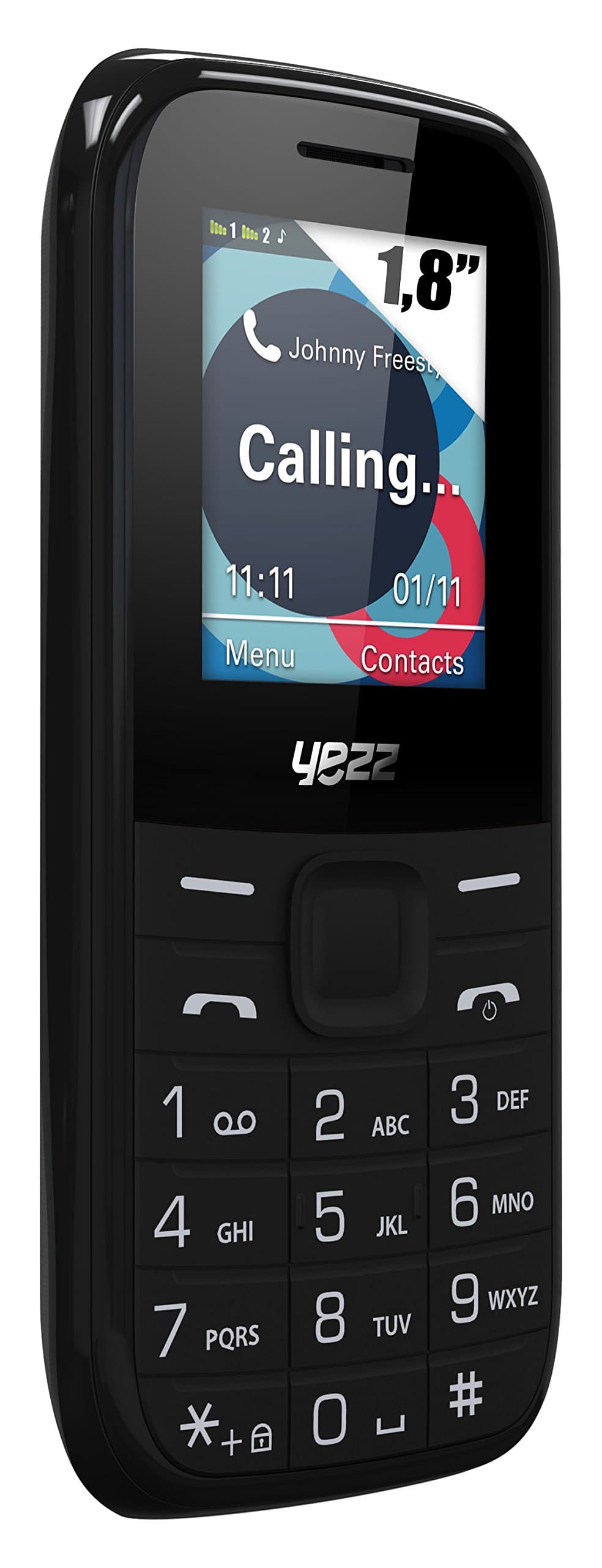YEZZ C23A DUAL SIM BLACK
