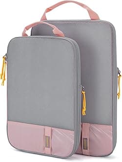 bagsmartBAGSMART 6 Set/4 Set/2 Set Compression Packing Cubes for Travel, Lightweight Vacation Travel Essentials, Travel Accessories for Suitcase Organizer Bags Set, Durable Luggage Organizer Travel Bags, Baby