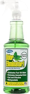 ComStar Odor Eliminator, Heavy-Duty Odor Neutralizer Spray with Pleasant Spearmint Scent, Works Fast to Eliminate Unwanted Odors for Long Periods, Made in USA, 32 Ounces (60-215)
