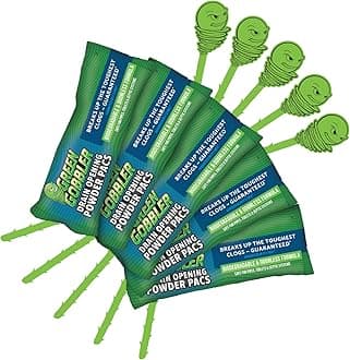 Green Gobbler Drain Opening Hair Grabber Tools - 6.5oz, Pack of 5